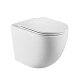 Fienza Koko Wall Faced Pan & Seat (P Trap) Matte White K002376MW-PS