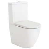 Fienza Koko Back to Wall Toilet Suite (P Trap) Matte White K002MWP