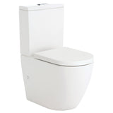 Fienza Geberit Koko Tornado Back to Wall Toilet Suite (P Trap) Gloss White K002GEP