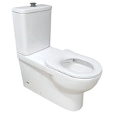 Fienza Stella Care Back to Wall Toilet Suite (P Trap) Bottom Inlet Gloss White & White Seat K006WP