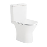 Fienza Chica Close Coupled Toilet Suite w/ Slim Seat (S Trap) 90-160 Gloss White K0123A-2