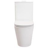 Fienza Isabella Toilet Suite (P Trap) Slim Seat & Geberit Cistern Gloss White K014GEP-2