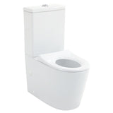 Fienza Isabella Junior Tornado Back to Wall Rimless Toilet W Anti-Vandal Kit (S-Trap) 160-230 Gloss White K015B-2