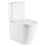 Fienza Kaya Tornado Back to Wall Toilet Suite Thick Seat (S Trap) 160-230 Gloss White K021B-1