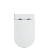 Fienza Alix Wall Faced Toilet (S Trap) Geberit Sigma In Wall Cistern (No Button) Gloss White K025A-GE