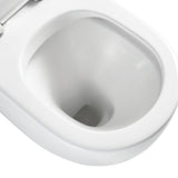 Fienza Alix Ambulant Wall Faced Toilet Suite (S Trap) Viega V-01 In Wall Cistern (No Button) Gloss White K025A-V1