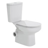 Fienza Petra Left Skew Close Coupled Toilet Suite Slim Seat Gloss White K026L-2