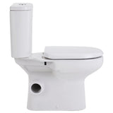 Fienza Petra Left Skew Close Coupled Toilet Suite Gloss White K026L