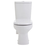 Fienza Petra Left Skew Close Coupled Toilet Suite Gloss White K026L
