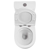 Fienza Petra Left Skew Close Coupled Toilet Suite Gloss White K026L