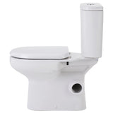 Fienza Petra Right Skew Close Coupled Toilet Suite Gloss White K026R
