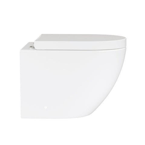 Fienza Koko Wall Hung Rimless Toilet Pan Only Gloss White K2376-PAN3