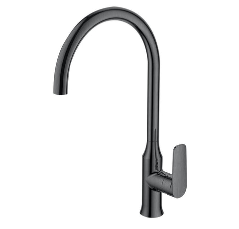 Argent Pace Gooseneck Kitchen Mixer Gunmetal KM422622GM