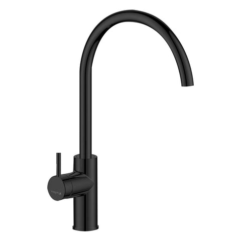 Argent Grace Gooseneck Kitchen Mixer Matte Black KM42440895