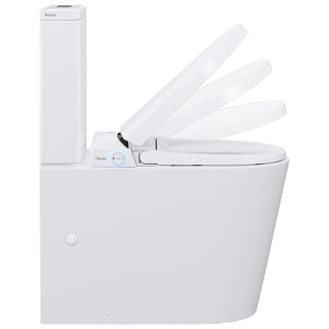 Fienza Sona Back To Wall Jet Flush Smart Toilet Remote Control Gloss White KS100-REMOTE