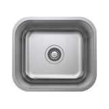 Argent Tempo Sink 450mm (No Taphole) Stainless Steel KS3044100