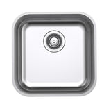 Argent Tempo Square Sink 345mm (No Taphole) Stainless Steel KS3045100