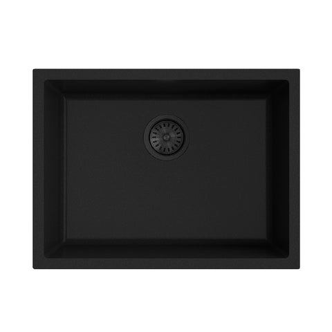 Argent Grace Sink Single Bowl 610x460mm Matte Black KS5061100MB