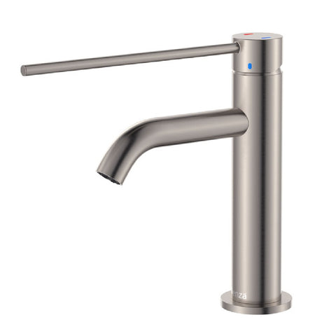 Fienza Kaya Care Basin Mixer Brushed Nickel 228103DBN