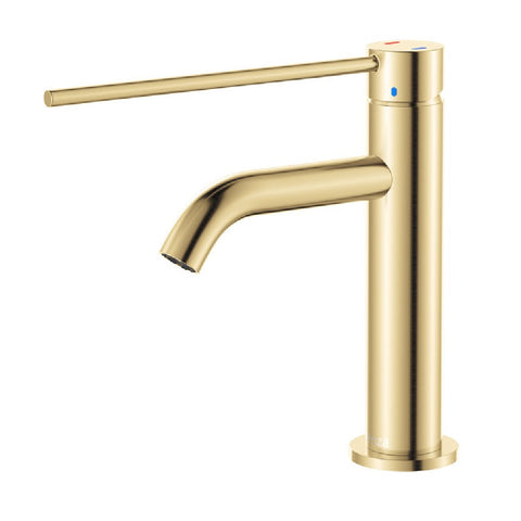 Fienza Kaya Care Basin Mixer Urban Brass 228103DUB