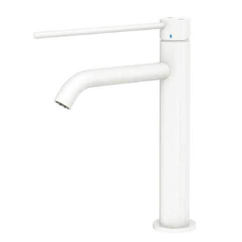 Fienza Kaya Care Medium Basin Mixer Matte White 228110DMW