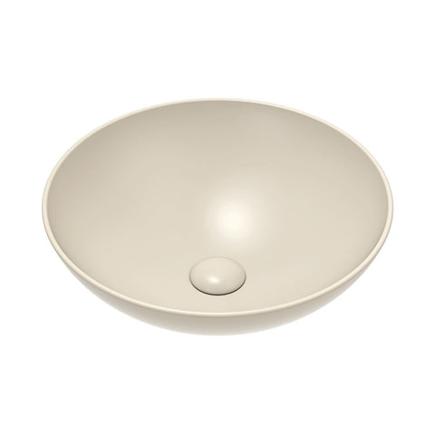 Fienza Aluca Above Counter Basin 400x400mm Matte Khaki RB821MK