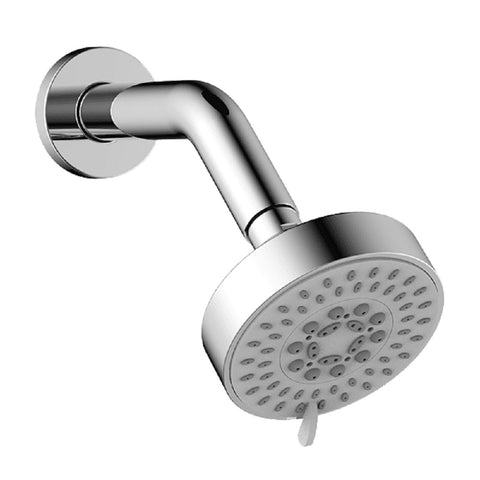 Abey Gareth Asthon Shower Round 5 Functions 190mm Arm Chrome LAA01