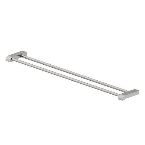 Abey Park Avenue Double Towel Rail 760mm Brushed Nickel LDTR-BN