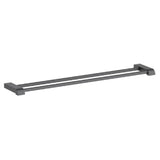 Abey Park Avenue Double Towel Rail 760mm Gunmetal LDTR-GM