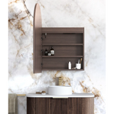 Otti Led Archie Shaving Cabinet 900x600mm Premium Edition Sable Walnut LED-ARSV9060SW-VP