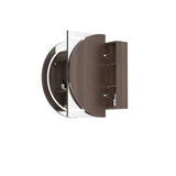 Otti Led Bondi Shaving Cabinet 1200x750mm Premium Edition Sable Walnut LED-BOSV1275SW-VP