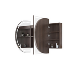 Otti Led Bondi Shaving Cabinet 1800x900mm Premium Edition Sable Walnut LED-BOSV1890SW-VP