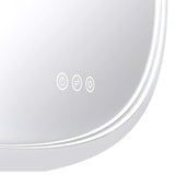 Euro Mirror Olëk 600mm LED Round White WHITERND60