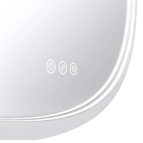 Euro Mirror Olek 900mm LED Round White WHITERND90