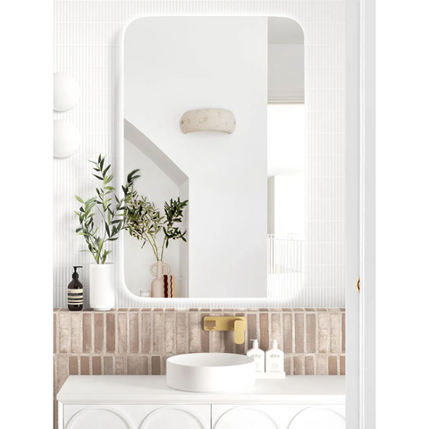 Otti Newport Frameless Back Lit Tuffi Led Mirror 1200x750mm LED-SQ1275N