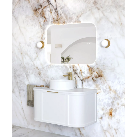 Otti Newport Frameless Back Lit Tuffi Led Mirror 900x600mm LED-SQ9060N