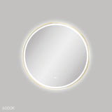 Fienza Reba LED Framed Mirror 700mm Urban Brass LED700FRUB