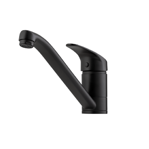 Oliveri Tap London Single Lever Mixer Matte Black LON580FMB