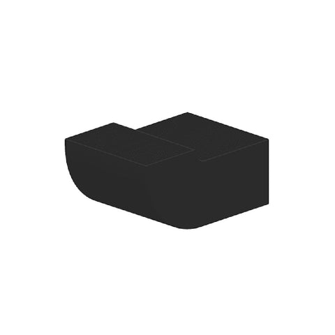 Abey Park Avenue Robe Hook Black LRH-B