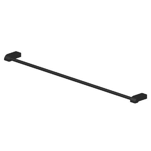 Abey Park Avenue Single Towel Rail 760mm Black LSTR-B