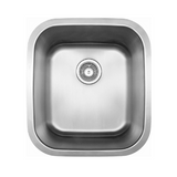 Abey Leichardt Sink Skinny 458x509mm Undermount Stainless Steel LTS45UX