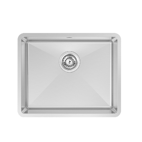 Abey Lucia Sink Single Bowl 540x440mmTopmount/Undermount (Inc. Tray) Stainless Steel LUA130
