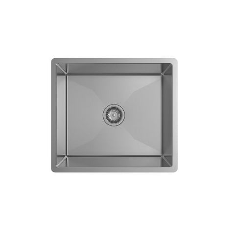 Amelie Deauville Kitchen Sink (Topmount/Undermount) 580x450x230mm (No Overflow) Stainless Steel BDOSSLUNSR580