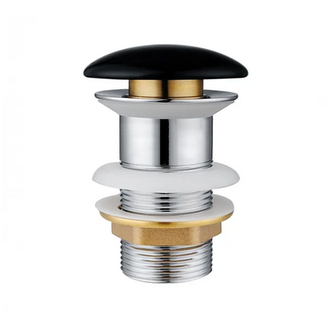 Otti Pop Up Waste 32mm No Overflow Black M37-CB
