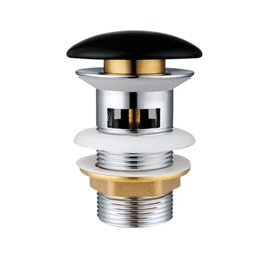 Otti Pop Up Waste 32mm w/ Overflow Black M38-CB