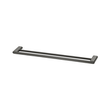 Oliveri Madrid Double Towel Rail 650mm Gunmetal MA824EF5GM