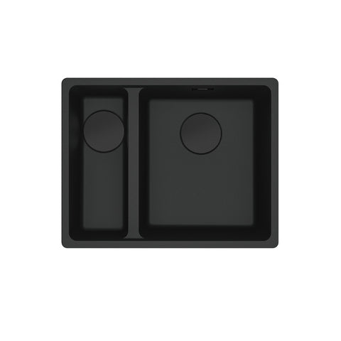 Franke Maris 1 and 1/2 Bowl 340/150mm Matte Black Undermount MRG160SBLMB-B