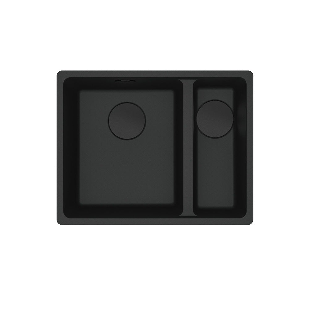Franke Maris 1 and 1/2 Bowl 340/150mm Matte Black Undermount (inc DT360) MRG160SBRMB-FPC