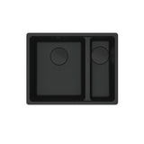 Franke Maris 1 and 1/2 Bowl 340/150mm Matte Black Undermount (inc DT360) MRG160SBRMB-FPC