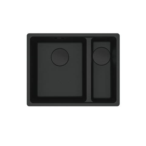 Franke Maris 1 and 1/2 Bowl 340/150mm Matte Black Undermount MRG160SBRMB-B